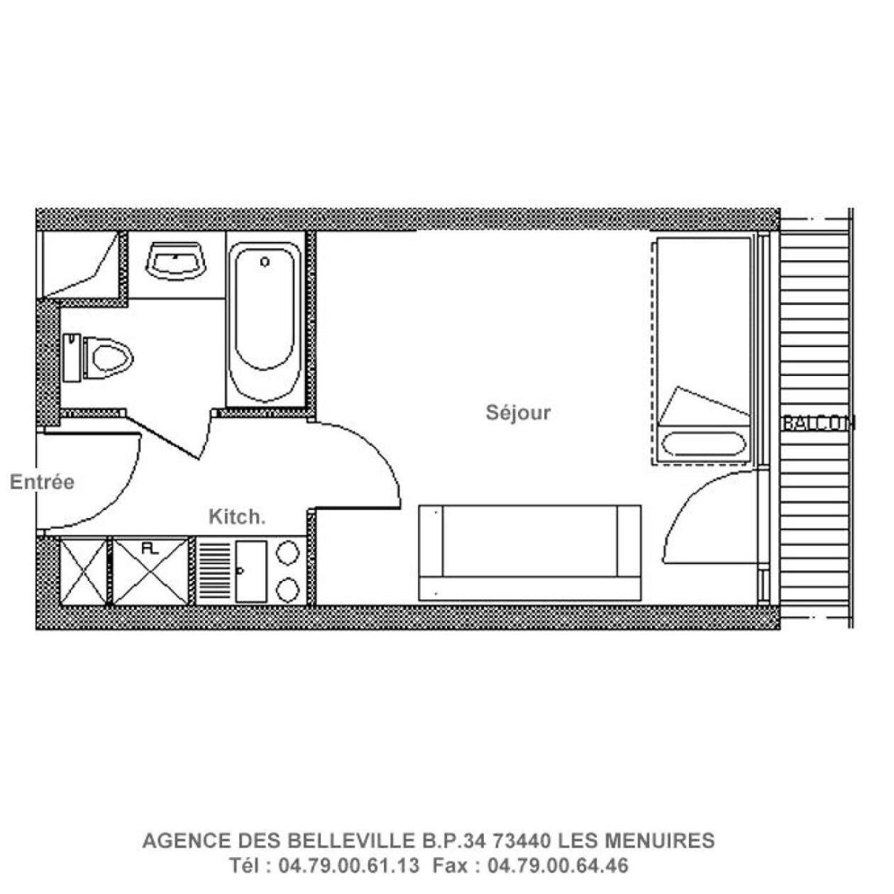 Residence Chaviere - Studio Agreable - Ski Au Pieds - Balcon Mae-2784 Saint-Martin-de-Belleville Exteriér fotografie